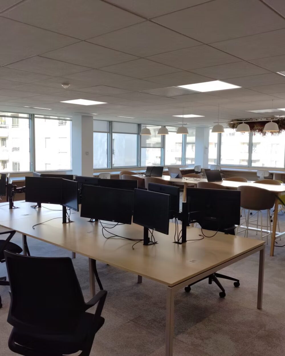 Réaménagement d'un plateau de bureaux